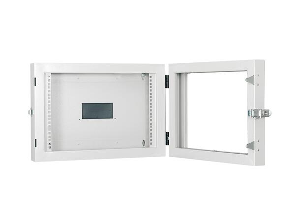 Lande Hinged Rear Frame 7U D150 | Grey | Proline/Netbox 