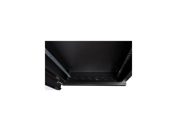 Lande Netbox Home 6U W600xD150xH373 | Black | Glass door 