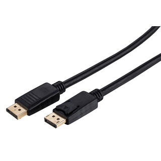 LinkIT DisplayPort 1.2 4K@60 2 m 4K@60, svart kabel , versjon 1.2