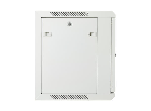 LinkIT Veggskap 19' 9U grå B600xD450xH501 , glass 