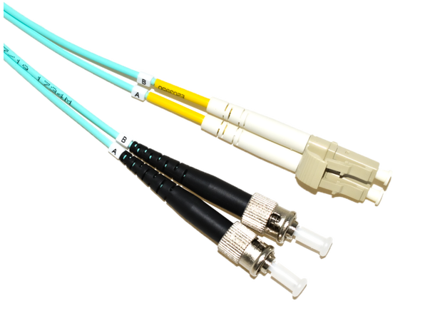 LinkIT fibersnor OM3 LC/ST 3m Duplex , MM , LSZH 