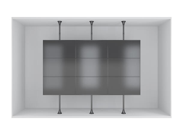 Multibrackets Floor to Ceiling Mount Pro MBFC3UX3 Micro Adj* 