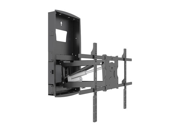 Multibrackets Motor Recess Pull Down Ful l Motion Flexarm 42"-86" 