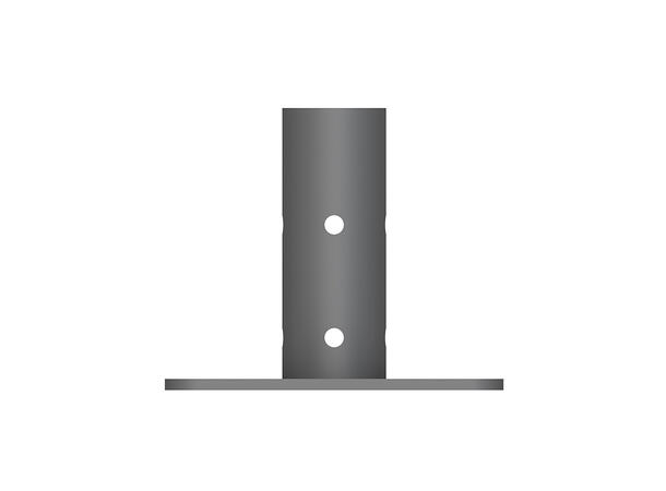 Multibrackets Pro Series - Bolt Down Dua l Pole Plate 