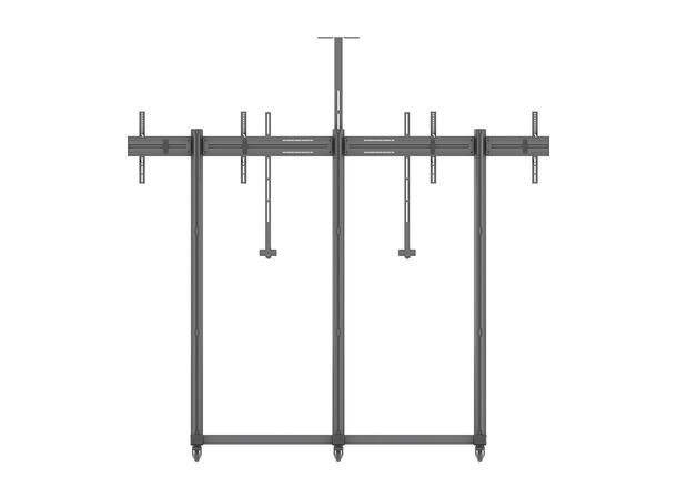 Multibrackets Pro Series - Collaboration Floorstand Side by Side 75" ^ 