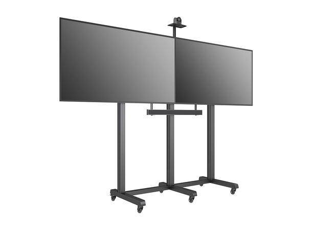 Multibrackets Pro Series - Collaboration Floorstand Side by Side 75" ^ 