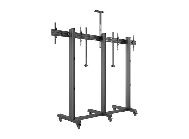 Multibrackets Pro Series - Collaboration Floorstand Side by Side 75" ^ 