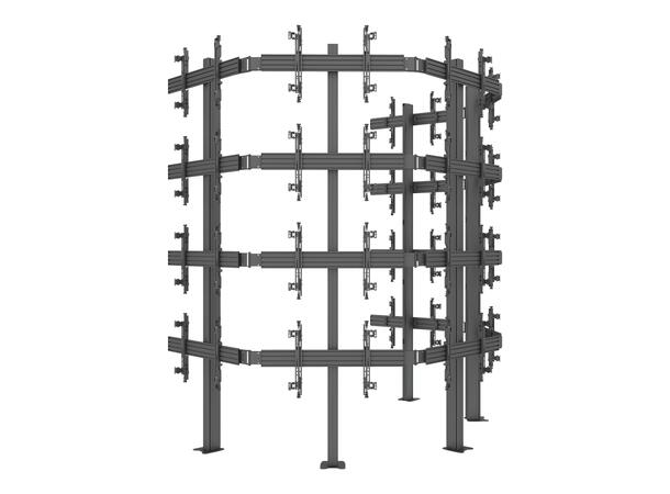 Multibrackets Pro Series - Curved Displa y Distance 