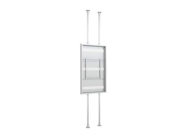 Multibrackets Pro Series - Enclosure 75" Floor to Ceiling Large White* 