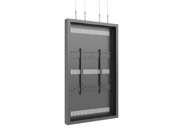 Multibrackets Pro Series - Enclosure 75" High Brightness Wire Large Black* 