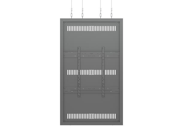 Multibrackets Pro Series - Enclosure 75" High Brightness Wire Large Black* 