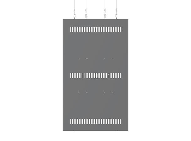 Multibrackets Pro Series - Enclosure 75" High Brightness Wire Large Black* 