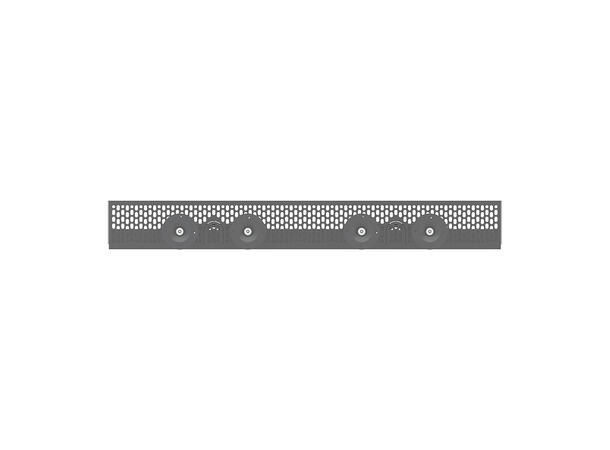 Multibrackets Pro Series - Enclosure 75" High Brightness Wire Large Black* 