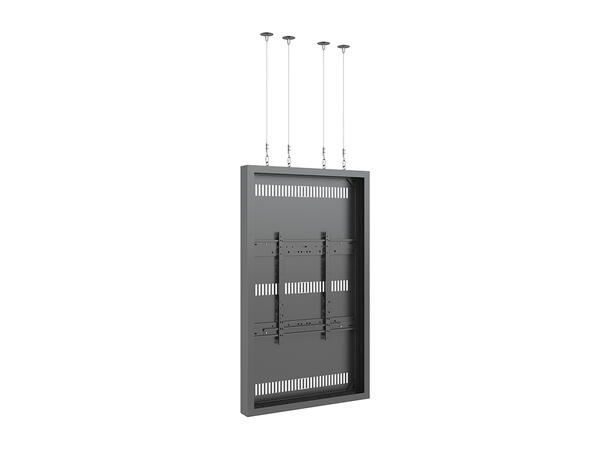 Multibrackets Pro Series - Enclosure 75" High Brightness Wire Large Black* 