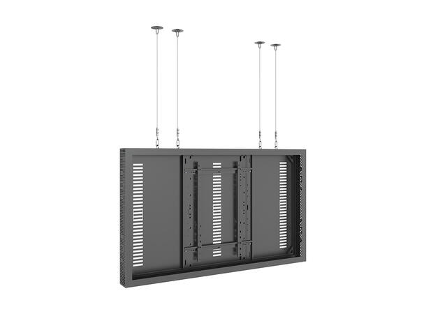Multibrackets Pro Series - Enclosure 75" High Brightness Wire Large Black* 