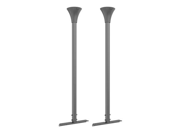 Multibrackets Pro Series - Floor to ceil ing kit Small Black 