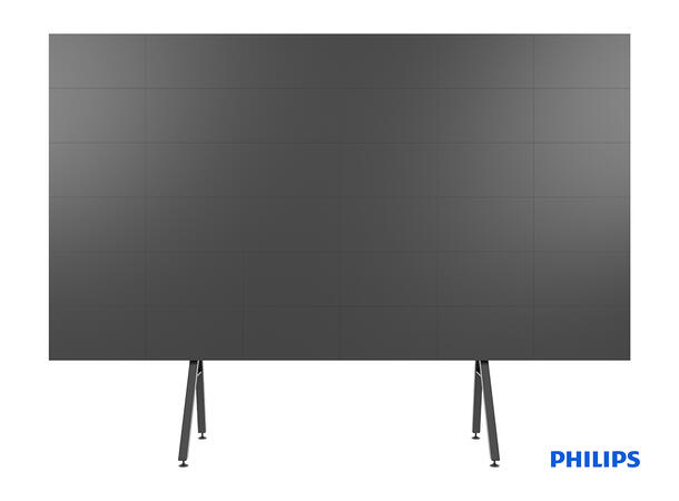 Multibrackets Pro Series - Philips LED F loorstand 6X6, 165¨ 