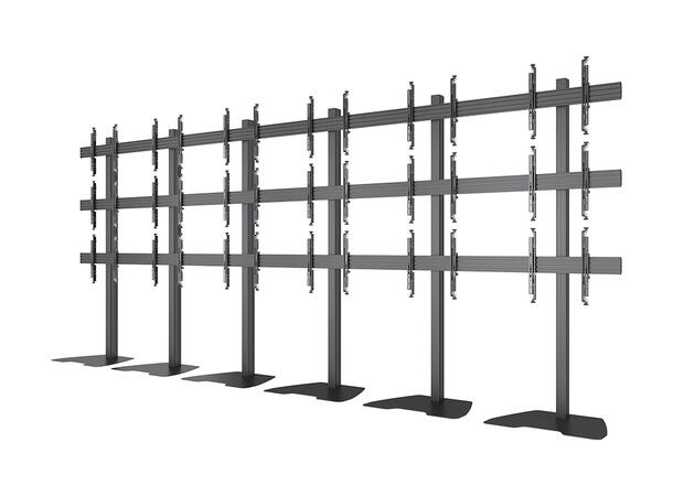 Multibrackets Pro Series - Video Wall St and MBF6x3U 300 Micro Adj* 