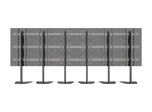 Multibrackets Pro Series - Video Wall St and MBF6x3U 300 Micro Adj* 