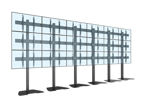 Multibrackets Pro Series - Video Wall St and MBF6x3U 300 Micro Adj* 