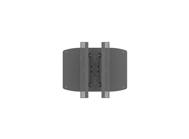 Multibrackets Pro Totem Kabinett 55¨ High Brightness B2B Dual Pole Floorbase 