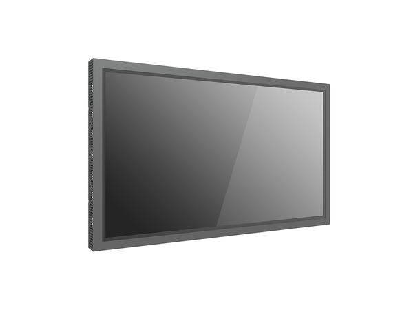 Multibrackets Pro kabinett 65" High Brig Svart, 500x400, 80Kg, Gulv til tak 