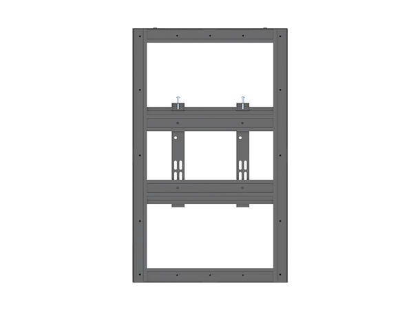 Multibrackets Pro kabinett vegg 32" Svart, 15Kg, Vesa 200x200 