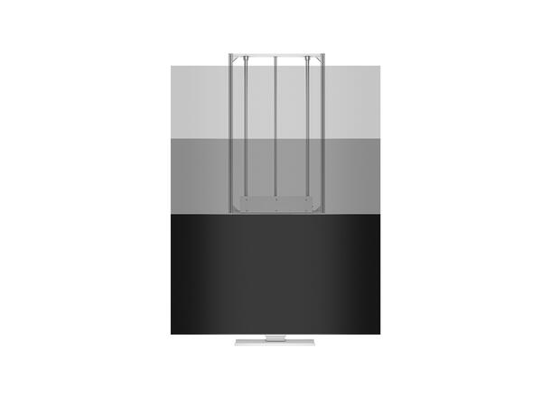 Multibrackets TV heis Drop Down tak Hvit | 40 kg | VESA 600x600 | 55"-75" 