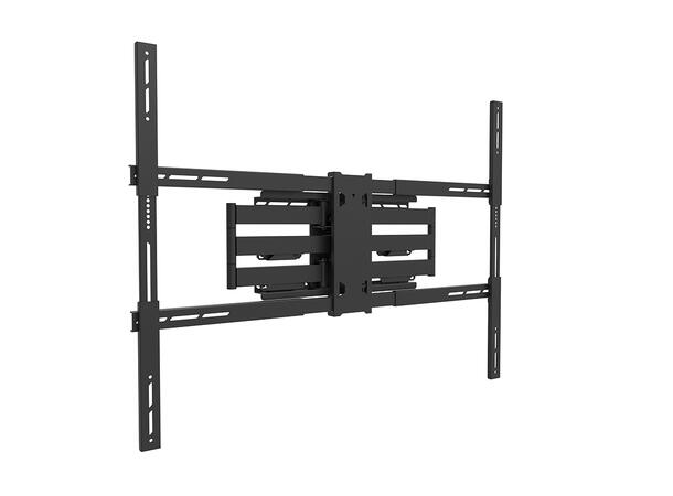 Multibrackets Veggfeste flexarm pro Sort, VESA 1200*900, 125Kg, 55"-110" 