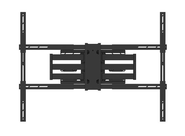 Multibrackets Veggfeste flexarm pro Sort, VESA 1200*900, 125Kg, 55"-110" 