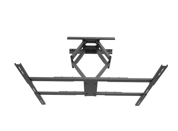 Multibrackets Veggfeste flexarm pro Sort, VESA 1200*900, 125Kg, 55"-110" 
