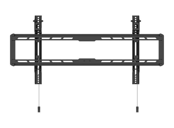 Multibrackets veggfeste tilt large Svart, 40-86", 60kg, VESA 800x400 