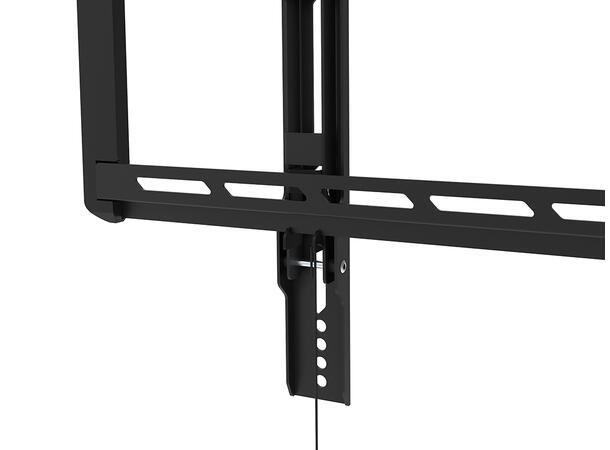 Multibrackets veggfeste tilt large Svart, 40-86", 60kg, VESA 800x400 