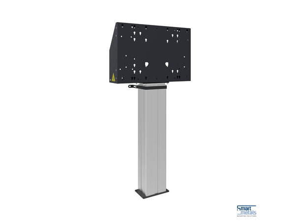 Smartmetals Motorisert gulvstativ XL Sølv, 800x600, 135Kg, 20 mm/s 