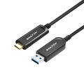 Stoltzen AOC USB 3.2 10 Gbps A-C 15 m Gen2 | Compatible with 3.0/2.0/1.1
