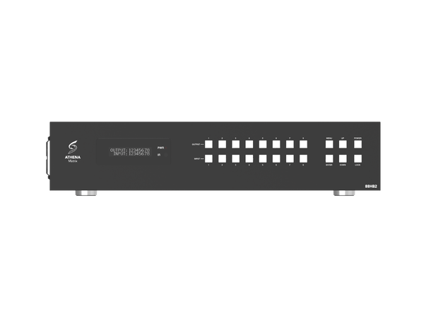 Stoltzen ATHENA 88HB2 Matrix 8x8 HDBaseT ARC | Downscaler | Audio Matrix | 4K60 