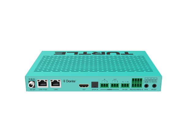 Turtle AV CHAZY 4K RX HDMI 20 4K60 4:4:4 HDR AV over IP Low Latency Receiver 