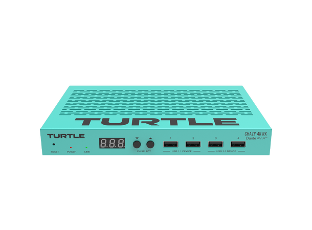 Turtle AV CHAZY 4K RX HDMI 20 4K60 4:4:4 HDR AV over IP Low Latency Receiver 