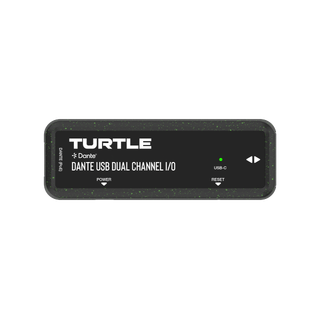 Turtle AV Dante Dual Channel USB-C I/O Adapter