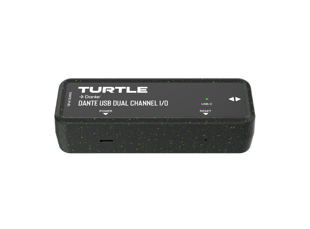 Turtle AV Dante Dual Channel USB-C I/O Adapter 