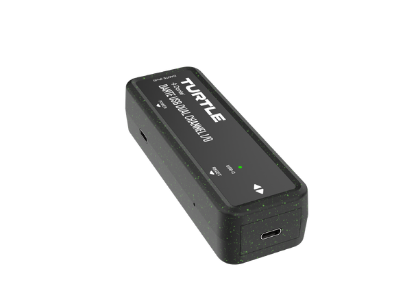 Turtle AV Dante Dual Channel USB-C I/O Adapter 