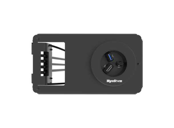 Wyrestorm IDB-300 Dual Channel CableBox | USB-C, HDMI+USB | Retractable | Cable 