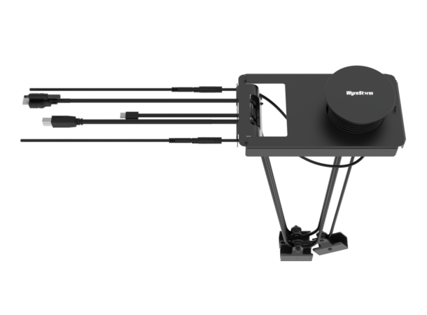 Wyrestorm IDB-300 Dual Channel CableBox | USB-C, HDMI+USB | Retractable | Cable 