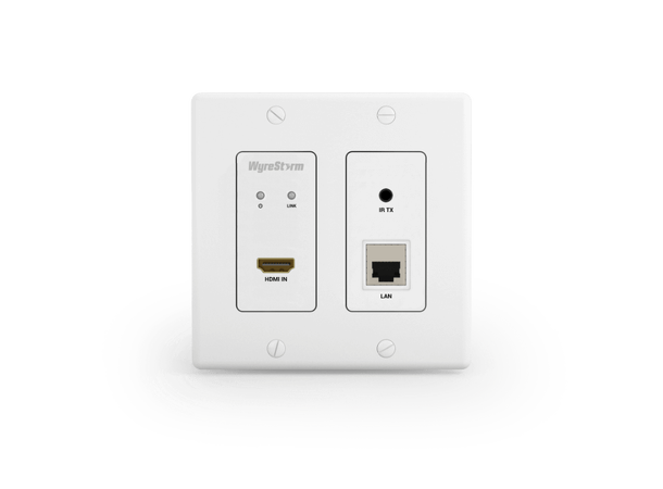 Wyrestorm NHD-120-IW-TX  4K30Hz 2-Gang In-Wall Encoder | PoE | Audio De-embed | 