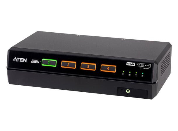Aten Secure KVM 4-Port DP/HDMI 5K Dual Display PSD PP v4.0 