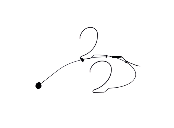 Audac Hodebøylemikrofon CMX720BJ Sort Kondensator Omni 