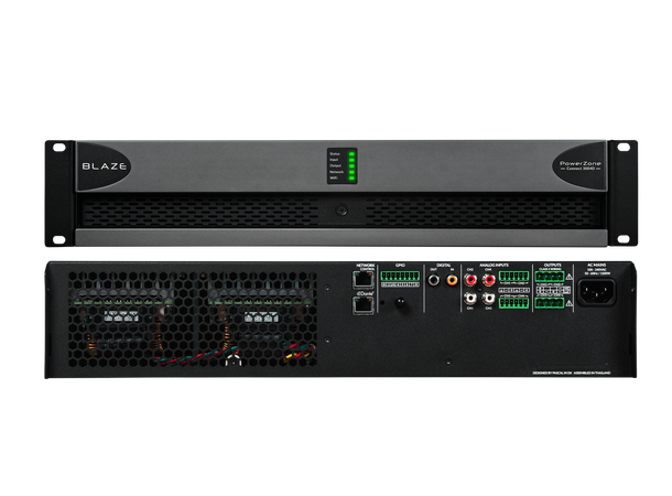 Blaze Audio PowerZone Connect 3004D EU 4x750W @2-4 4x400W @ 8  2x1500W @ 100V 