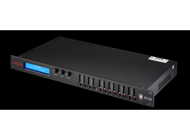 HH Høyttalerprosessor SP48 4 inn 8 ut Full DSP USB RS485 24 bit 48 KHz
