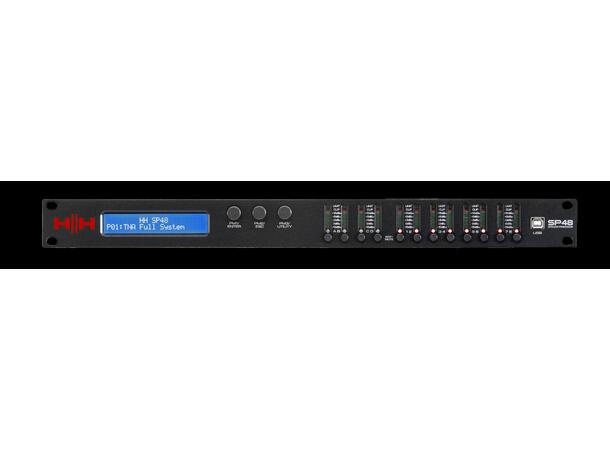 HH Høyttalerprosessor SP48 4 inn 8 ut Full DSP USB RS485 24 bit 48 KHz 