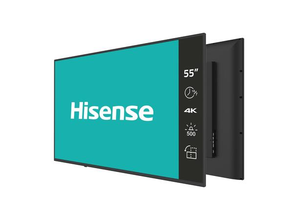 Hisense 55" 18/7 UHD 4K 500 nits G-Series, Android 9.0 D-LED